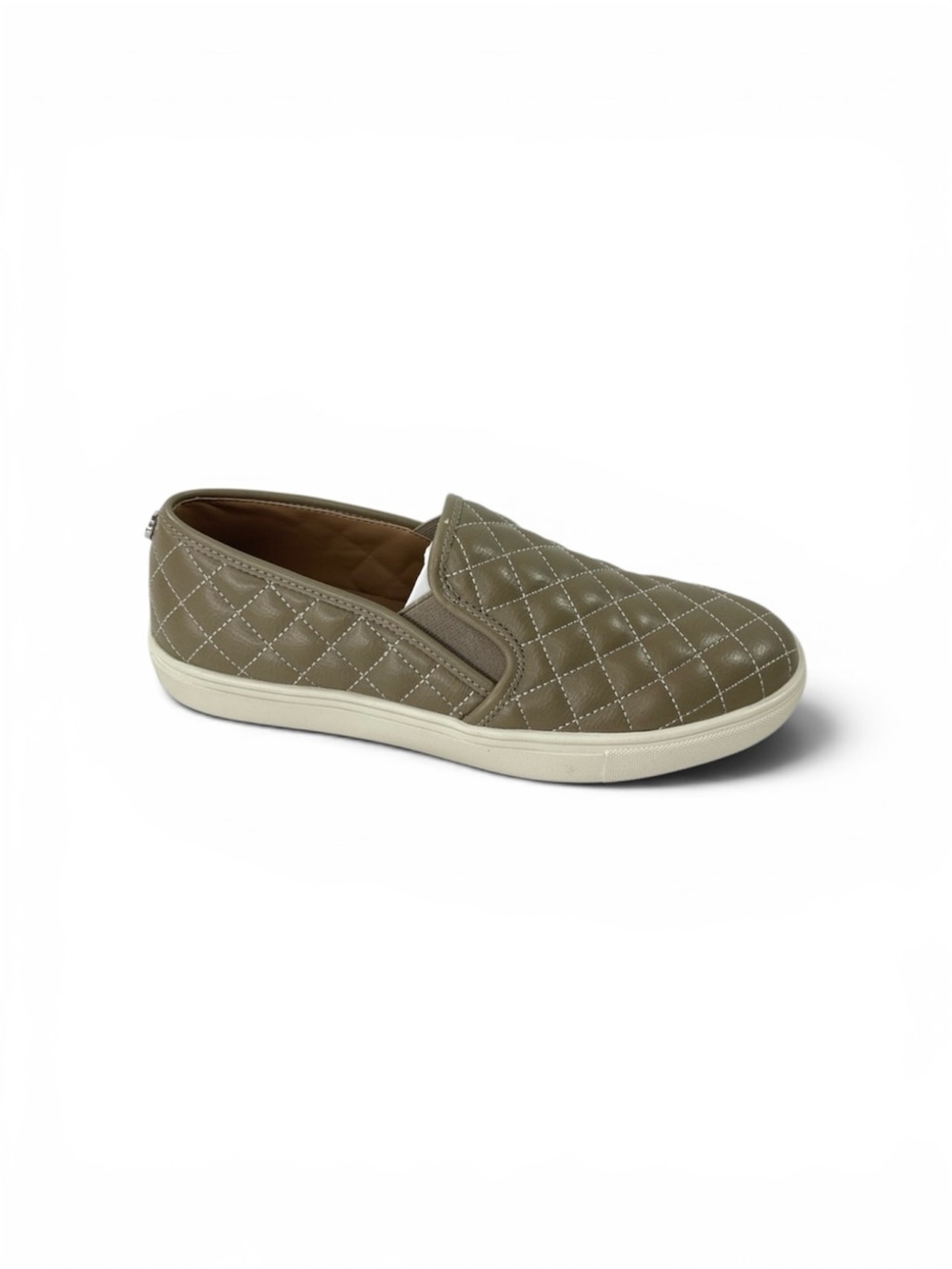 Steve Madden Womens Ecentrcq Slip On Sneaker. Color Gray. Size 9 NEW!!